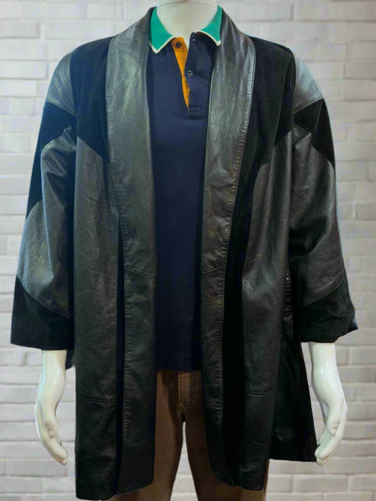 Dillards and York Leather and Suede Jacket